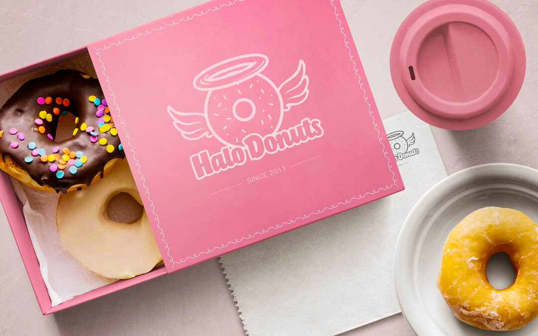 Branding for Halo Donuts